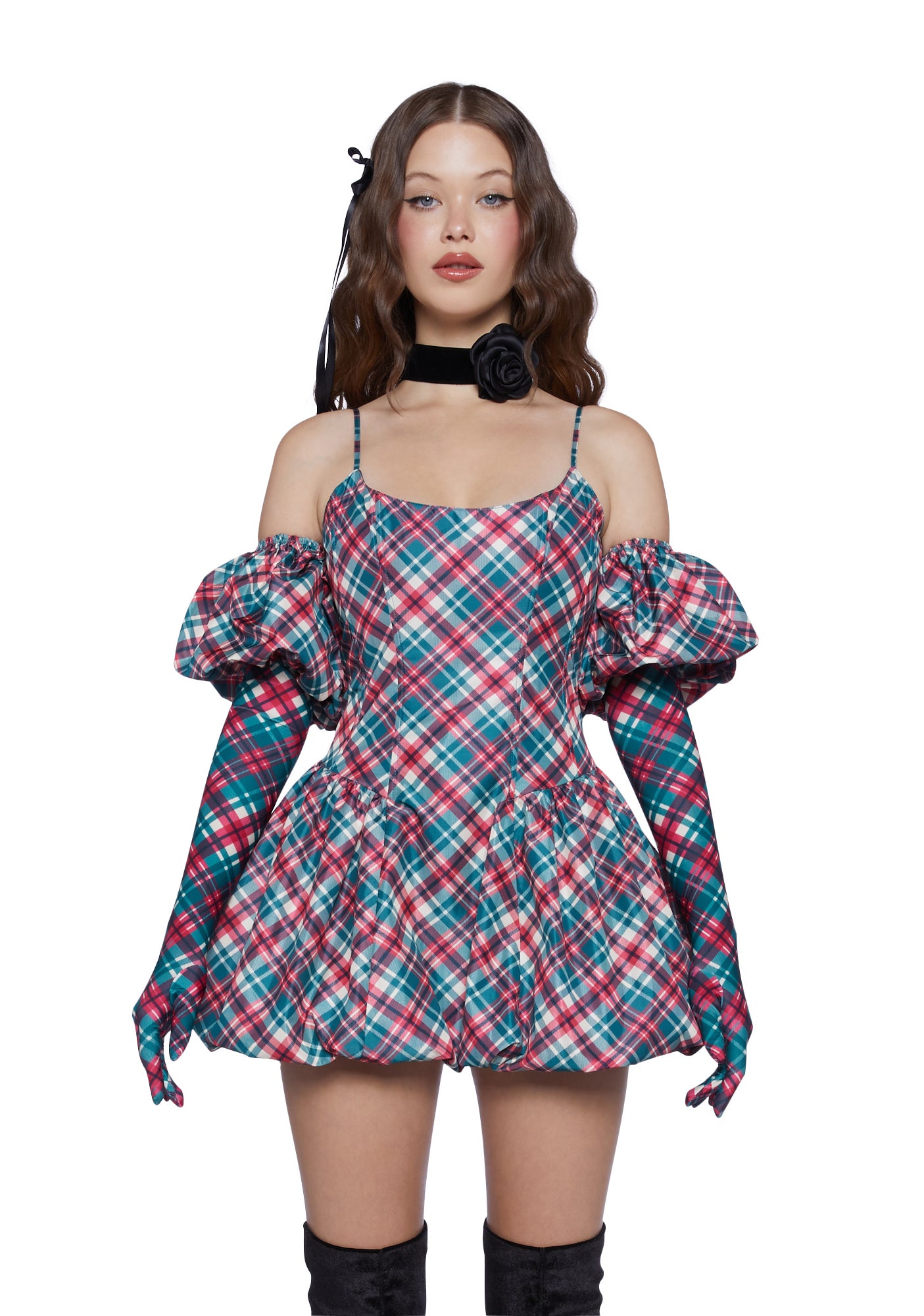 s1855514_f_r_sugar_thrillz_plaid_bubble_tank_taffeta_dress_w_bubble_gloves_and_satin_spandex_plaid_288385_0075_23_10_16